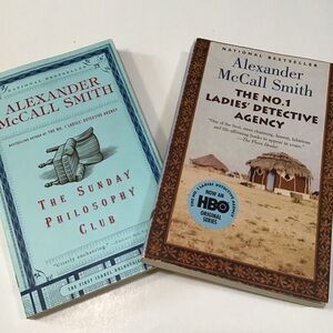 Alexander McCall Smith Lot of 2 Books PB Sunday Philosophy Club No 1 Ladies...